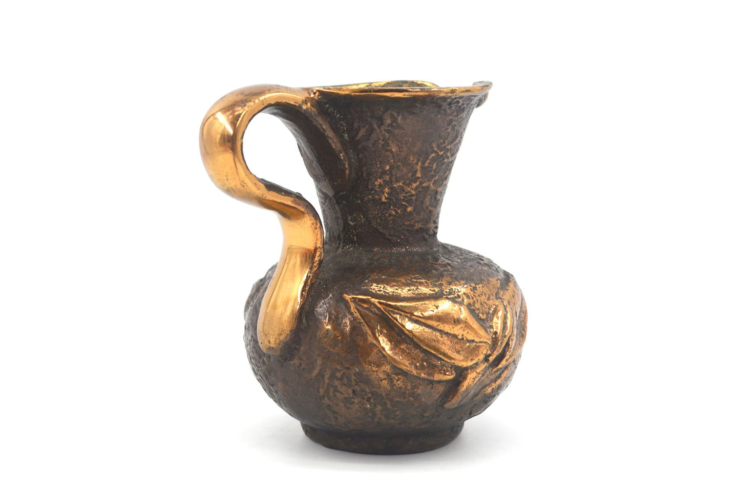 Horst Dalbeck skulpturale Mid-Century Brutalismus Bronze Vase 1960s Brutalistisches Design - Handarbeit