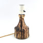 Winthers Keramik Laven Table Lamp Denmark 1960s Danish Modern Art Ceramics