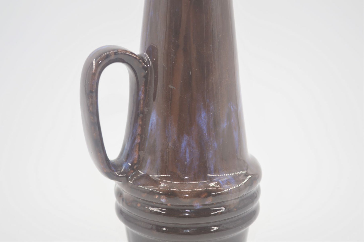 WGP Scheurich Keramik Vase 400/22 Heinz Siery Design 1970s Mid-Century Designklassiker Fat Lava/ Popart Design