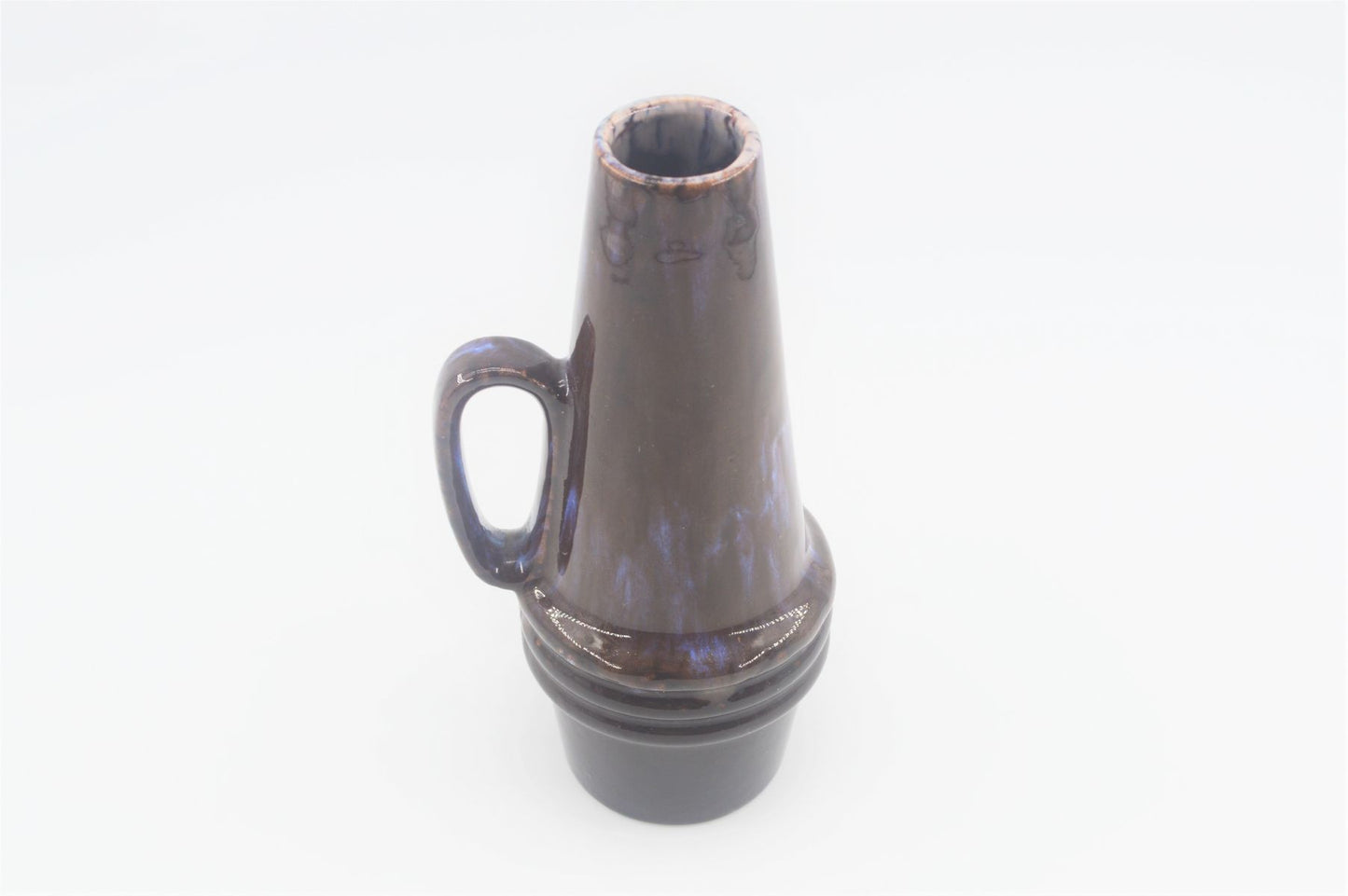 WGP Scheurich Keramik Vase 400/22 Heinz Siery Design 1970s Mid-Century Designklassiker Fat Lava/ Popart Design