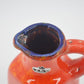 1960s Vintage WGP Bay Keramik Vase 81/20 Fat-Lava Glasur Pop Art Design