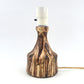 Winthers Keramik Laven Table Lamp Denmark 1960s Danish Modern Art Ceramics