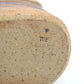 Tue Poulsen Denmark Schnaps Flasche brutalistische Studiokeramik Dänemark 1960s Danish Mid-Century Modern Design