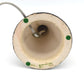 Benny Bartholdy Perdersen Denmark Studiokeramik Tischlampe 1960s Mid-Century Brutalist Design