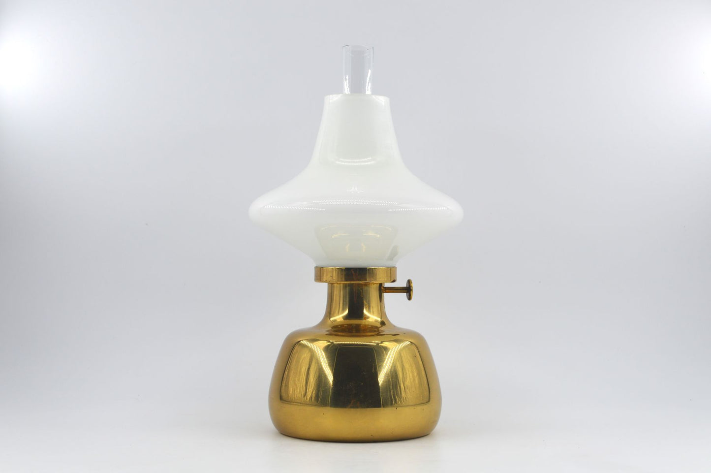 Mid-Century Louis Poulsen Danmark Petronella Messing Öllampe Henning Koppel (1918-1981) Design - 1960s Danish Modern Design dänischer Vintage Designklassiker