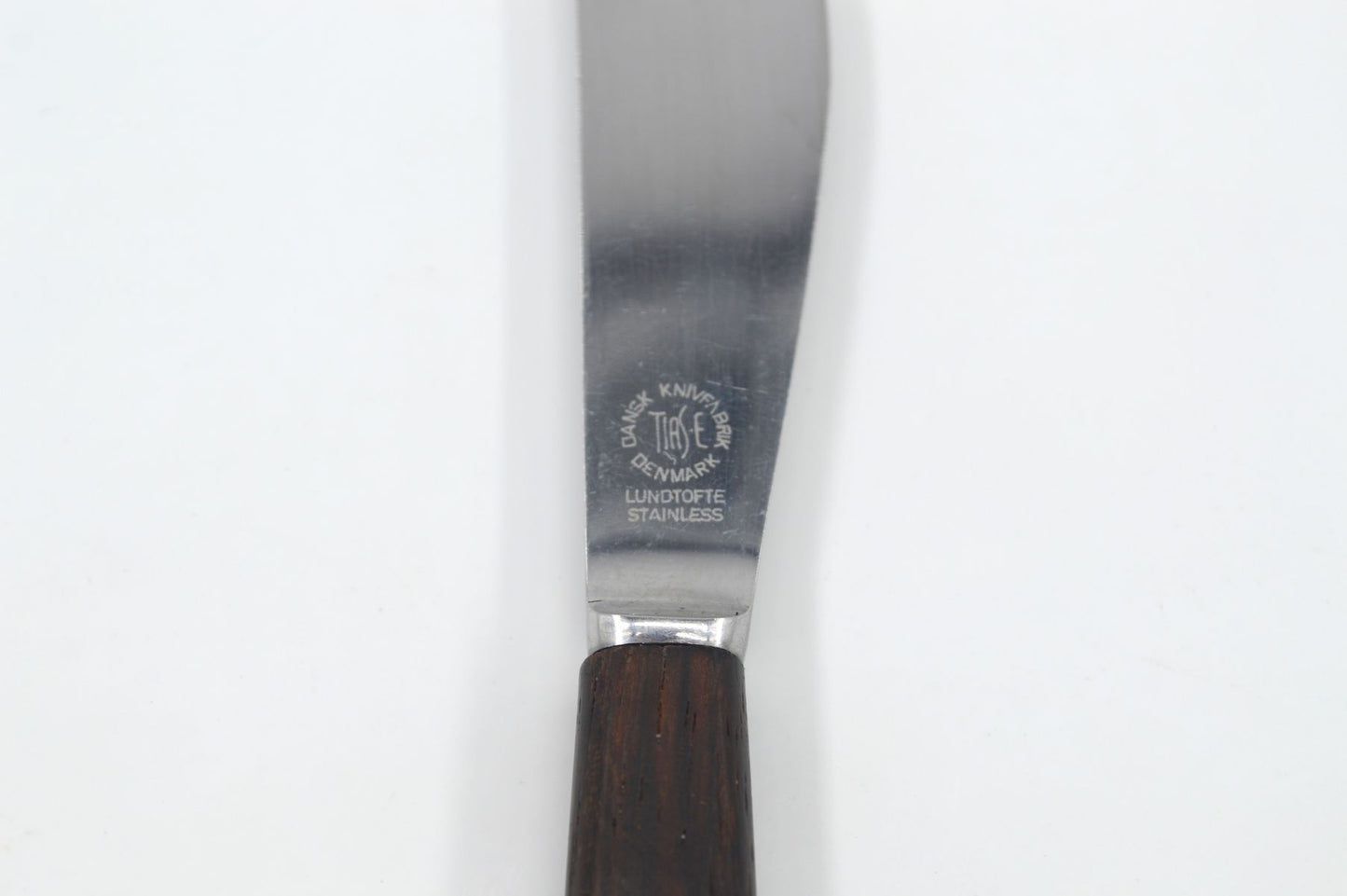 Mid-Century Tias Eckhoff (1926–2016) Design Lundtofte Buttermesser mit Palisander Griff – 1960s Danish Modern Design Frühstücksmesser