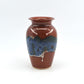 Extrem seltene Hans Nielsen Buch (1937 – 2009) Studiokeramik Vase mit seltener Fat-Lava Glasur zeitgenössische dänische Mid-Century Modern Kunstkeramik