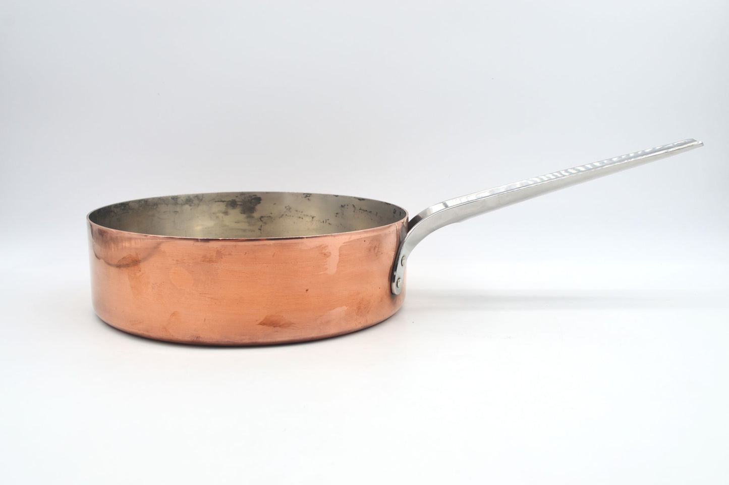 Große Georg Jensen Denmark Taverna Kuper Pfanne Henning Koppel Design 1971 Danish MCM Designklassiker, Vintage dänisches Designgeschirr