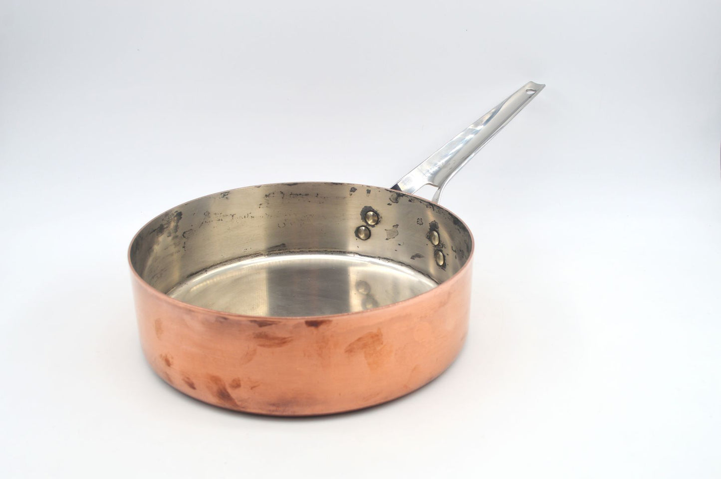 Große Georg Jensen Denmark Taverna Kuper Pfanne Henning Koppel Design 1971 Danish MCM Designklassiker, Vintage dänisches Designgeschirr