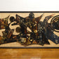 Große Mid-Century brutalistische Henrik Horst Danmark Wand Skulptur 1960s dänische Brutalistische Kunst Danish Modern Design