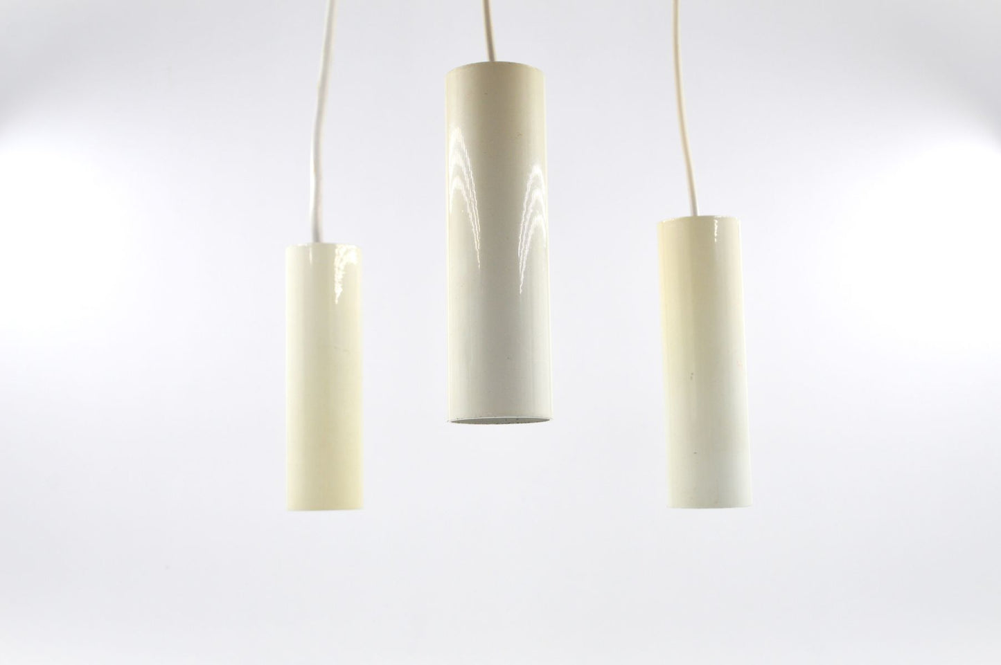 Mid-Century dänische Design Hängelampen 1970s Danish Design Kaskadenlampe MCM Spotlampe dänisches Space-Age Designlampe