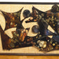 Große Mid-Century brutalistische Henrik Horst Danmark Wand Skulptur 1960s dänische Brutalistische Kunst Danish Modern Design