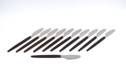 Mid-century Raadvad rosewood butter knife 1960s Danish design