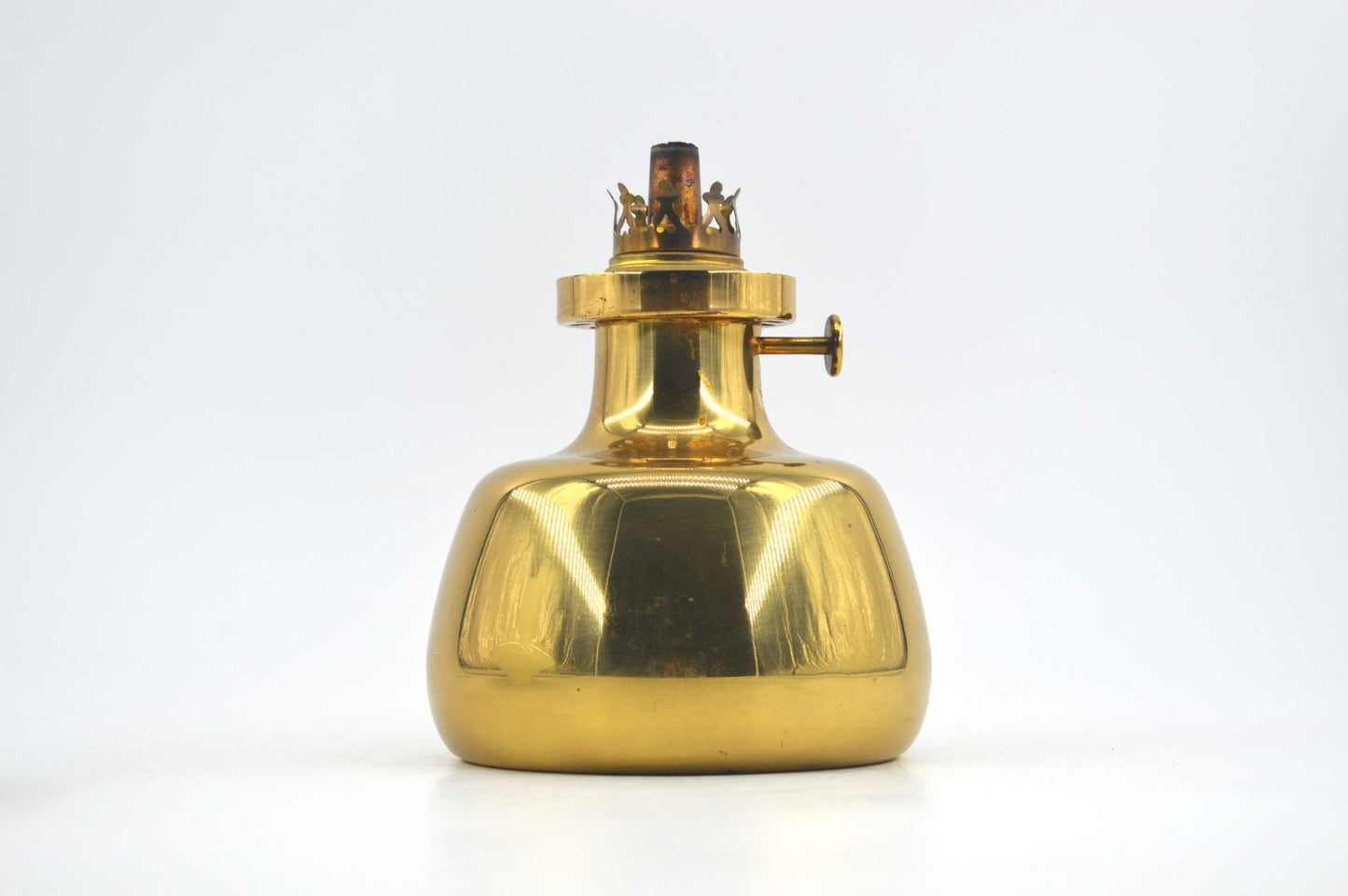 Mid-Century Louis Poulsen Danmark Petronella Messing Öllampe Henning Koppel (1918-1981) Design - 1960s Danish Modern Design dänischer Vintage Designklassiker