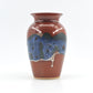 Extrem seltene Hans Nielsen Buch (1937 – 2009) Studiokeramik Vase mit seltener Fat-Lava Glasur zeitgenössische dänische Mid-Century Modern Kunstkeramik