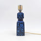 Vintage Nils Thorsson für Royal Copenhagen Baca Fajance Lampe 92 7191 Fog & Mørup Lampe im seltenen Design 1970s Mid-Century Danish Modern Design