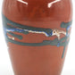 Extrem seltene Hans Nielsen Buch (1937 – 2009) Studiokeramik Vase mit seltener Fat-Lava Glasur zeitgenössische dänische Mid-Century Modern Kunstkeramik