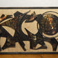 Large Henrik Horst Brutalist Metal Sculpture Mural 1960s Brutalism Danish Design
