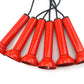 Mid-Century 1970s Nordlux Denmark 3215 Pop-Art Designlampe / Kaskadenlampe dänisches Space-Age Design - Danish Modern Designlampe