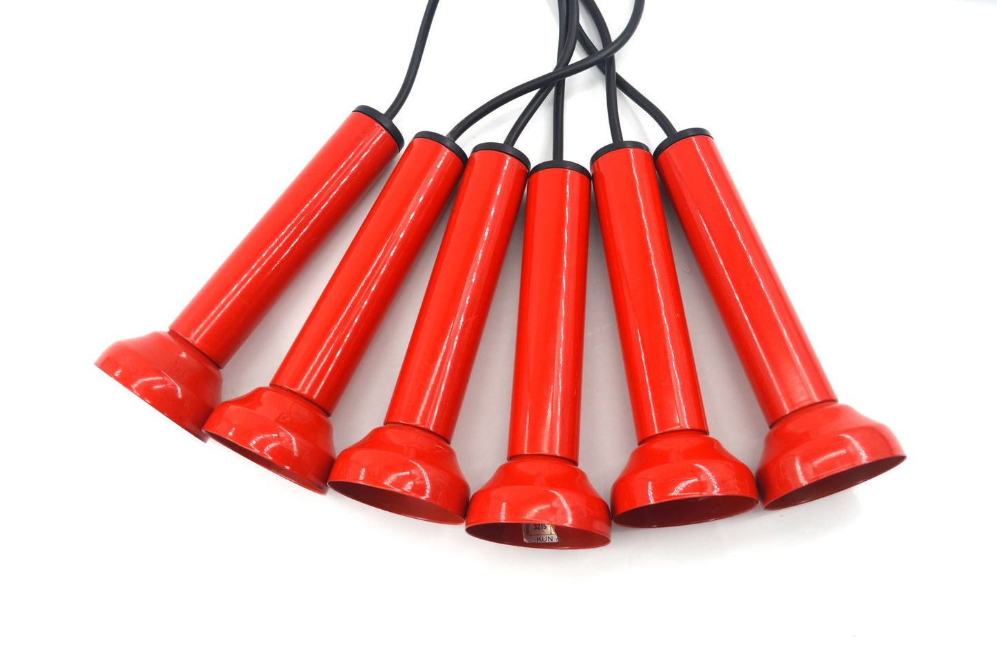 Mid-Century 1970s Nordlux Denmark 3215 Pop-Art Designlampe / Kaskadenlampe dänisches Space-Age Design - Danish Modern Designlampe