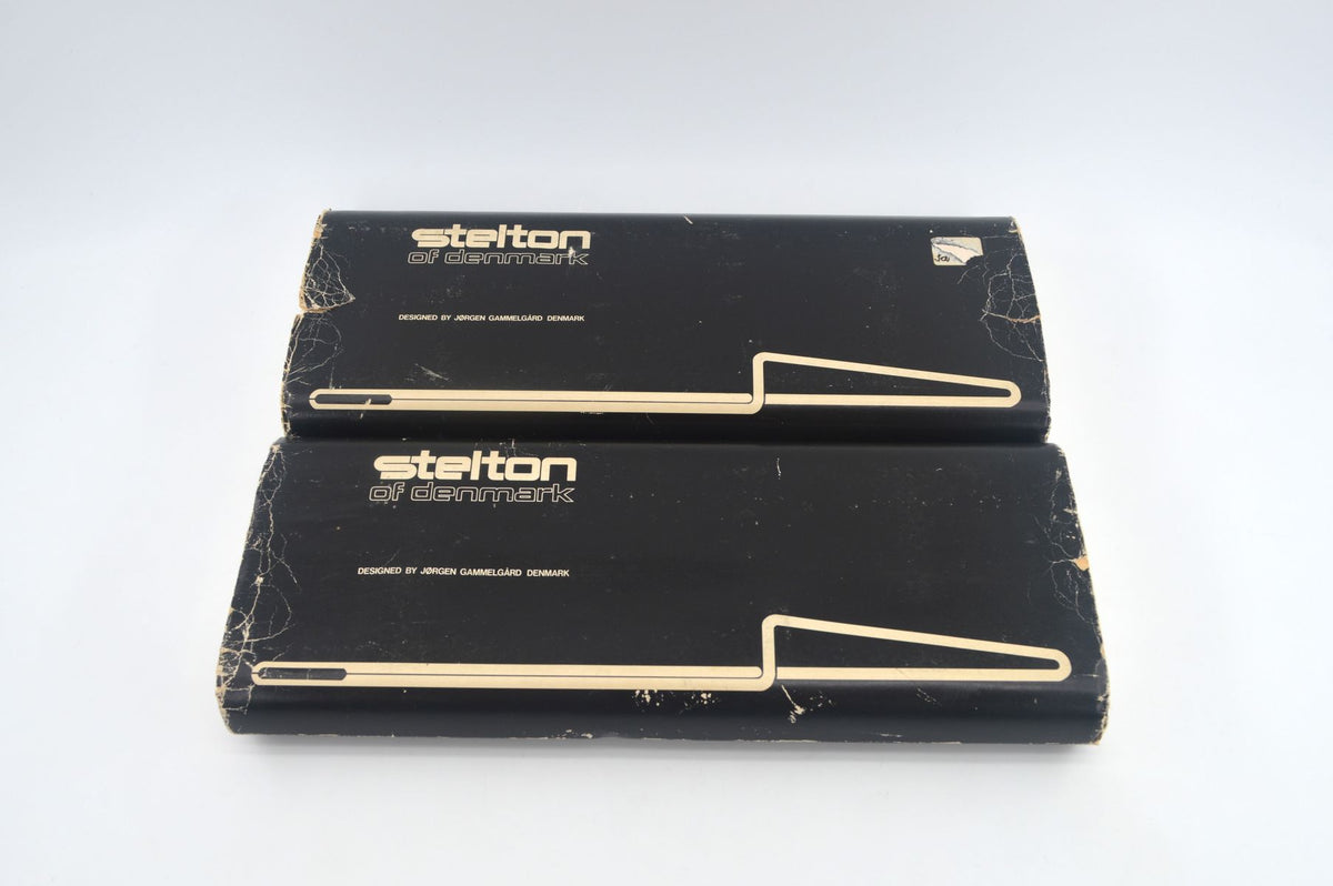 Mid-Century Stelton Fonduegabeln Jørgen Gammelgaard Design in Originalverpackung dänisches Vintage Design Besteck 1970s Danish Modern Design