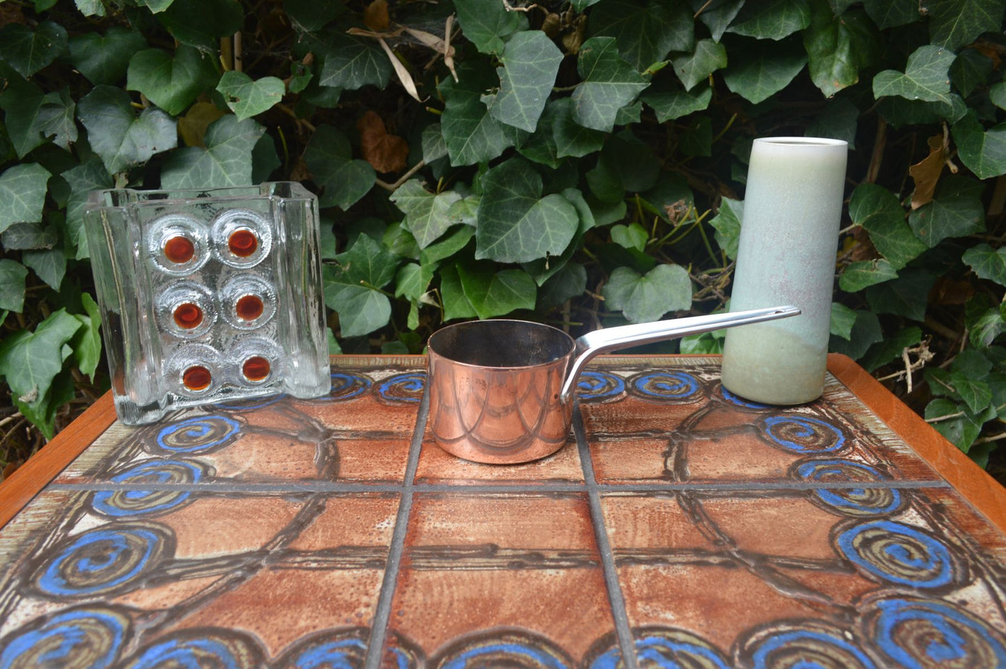 Georg Jensen Denmark Taverna Kuper Saucen Pfanne Henning Koppel Design 1971 Danish MCM Designklassiker, Vintage dänisches Designgeschirr