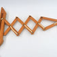 Dänische Vintage Design Scherenlampe – 1960s Mid-Century Design Wandlampe aus Holz - Skandinavischer MCM Designklassiker
