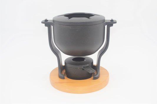 MCM Original Digsmed Denmark Gusseisen Fondue Nr. 711 1970s Vintage dänischer Mid-Century Modern Designklassiker