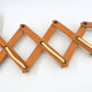 Dänische Vintage Design Scherenlampe – 1960s Mid-Century Design Wandlampe aus Holz - Skandinavischer MCM Designklassiker