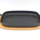 Große XL Mid-Century Richard Nissen Gusseisen Grillpfanne / Auflaufform M 4323 1970s dänischer MCM Designklassiker – Novo Nordisk skandinavisches modernes Design