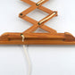 Dänische Vintage Design Scherenlampe – 1960s Mid-Century Design Wandlampe aus Holz - Skandinavischer MCM Designklassiker