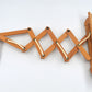 Dänische Vintage Design Scherenlampe – 1960s Mid-Century Design Wandlampe aus Holz - Skandinavischer MCM Designklassiker