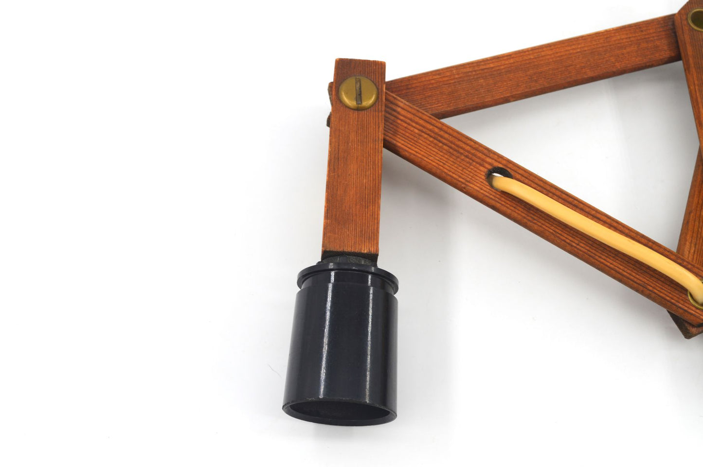 Dänische Mid-Century Scherenarm Wandlampe aus Holz – 1960s Vintage Design Wandlampe Skandinavischer MCM Designklassiker