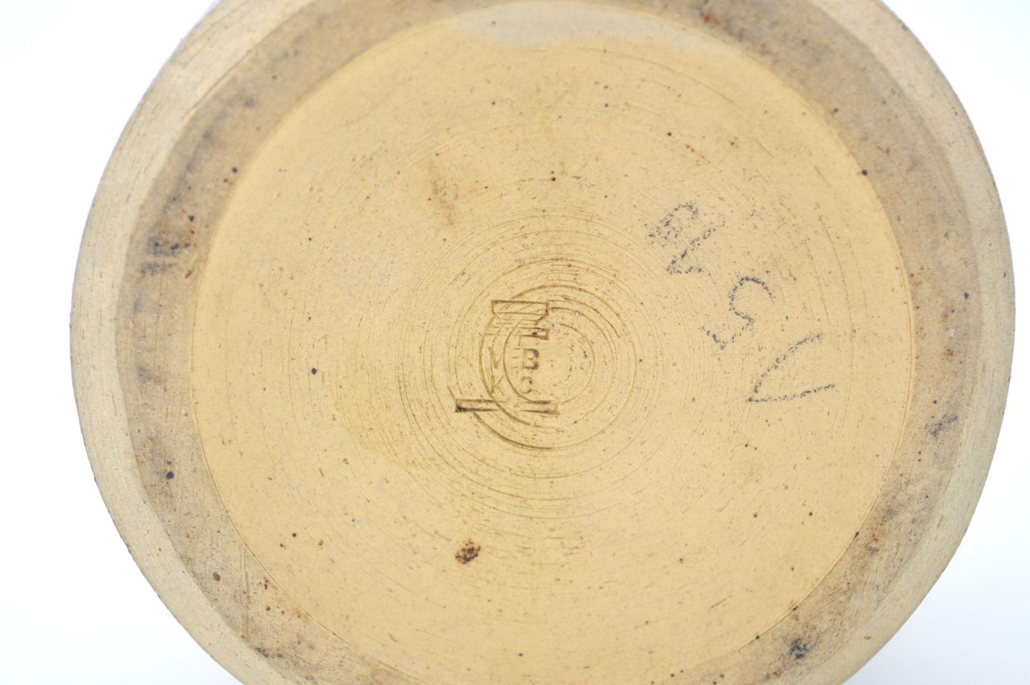 Große XL Vintage VEB Keramik Coswig Vase 1970s DDR Vintage handgefertigte modernistische Studiokeramik Vase - Ostdeutsches MCM Design