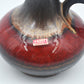 Mid-Century Roth Keramik Ebernhahn WGP Fat-Lava Vase 1970s Rote Fat-Lava Design