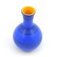 WGP Bay Keramik Pop-Art Vase 582-14 60s Bodo Mans Design mit blauer Fat-Lava Glasur