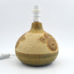 Vintage Soholm keramisk lampe Noomi Backhausen 1970'er dansk design