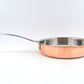 Seltene große Hackman Polaris Norway Kupferpfanne – norwegische Mid-Century Design Kupferpfanne, Vintage Hackman Polaris Designklassiker