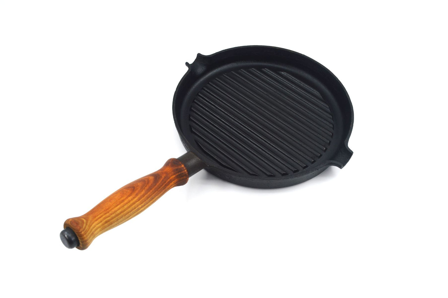Vintage Ronneby Bruk Sweden Ronab Le Gourmet Gense Sweden Design 1980s schwedische handgearbeitete Gusseisen Grill Pfanne