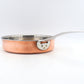 Seltene große Hackman Polaris Norway Kupferpfanne – norwegische Mid-Century Design Kupferpfanne, Vintage Hackman Polaris Designklassiker