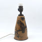Große Lauritz Hjorth Bornholm Keramik Tischlampe 1930s Jugendstil Keramik mit Eulenmotiv – zeitgenössische skandinavische Skønvirke Design Kunstkeramik Lampe