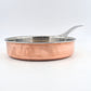 Seltene große Hackman Polaris Norway Kupferpfanne – norwegische Mid-Century Design Kupferpfanne, Vintage Hackman Polaris Designklassiker