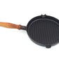 Vintage Ronneby Bruk Sweden Ronab Le Gourmet Gense Sweden Design 1980s schwedische handgearbeitete Gusseisen Grill Pfanne