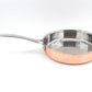 Seltene große Hackman Polaris Norway Kupferpfanne – norwegische Mid-Century Design Kupferpfanne, Vintage Hackman Polaris Designklassiker