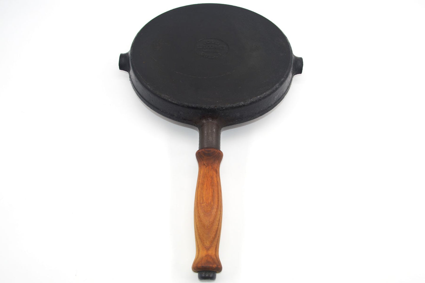 Vintage Ronneby Bruk Sweden Ronab Le Gourmet Gense Sweden Design 1980s schwedische handgearbeitete Gusseisen Grill Pfanne