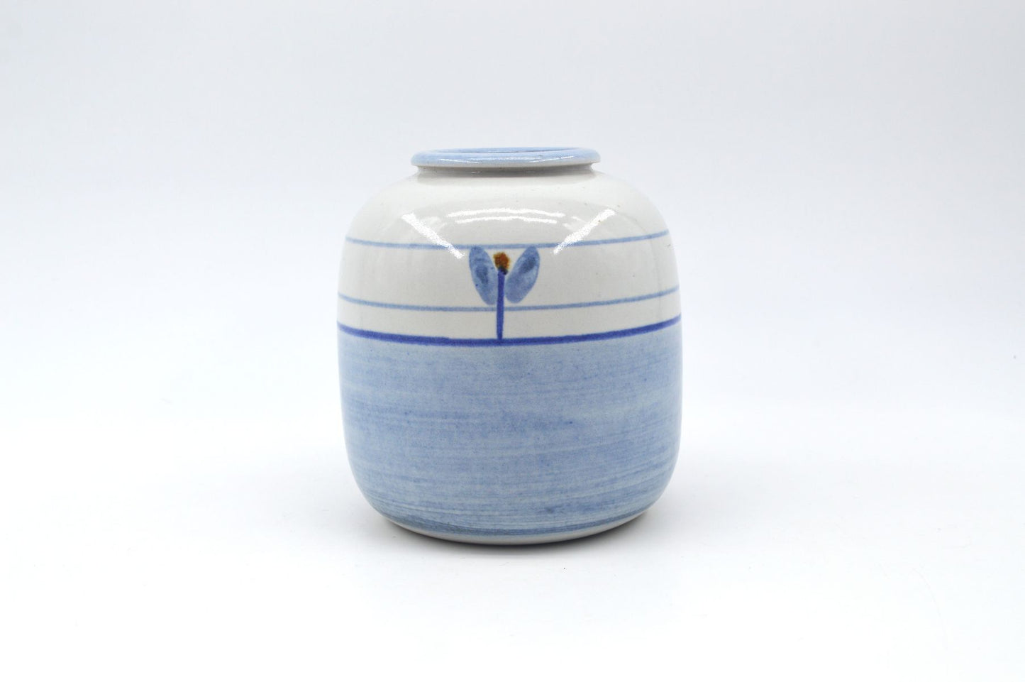 Vintage Einar Paulsen Vase 3740-2 Søholm Stentøj Dänemark Vase 1980s Danish Mid-Century Modern Design original Bornholmer Kunstkeramik