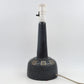 Große brutalistische Sejer Unic Danmark Studiokeramik Lampe - 1960s Mid-Century Fridtjof Sejersen ornamentale dänische Keramiklampe Unikat