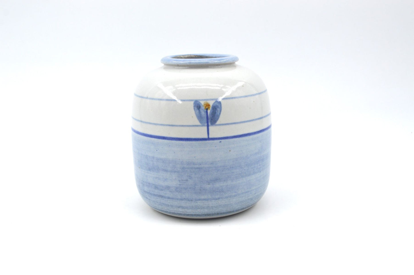 Vintage Einar Paulsen Vase 3740-2 Søholm Stentøj Dänemark Vase 1980s Danish Mid-Century Modern Design original Bornholmer Kunstkeramik