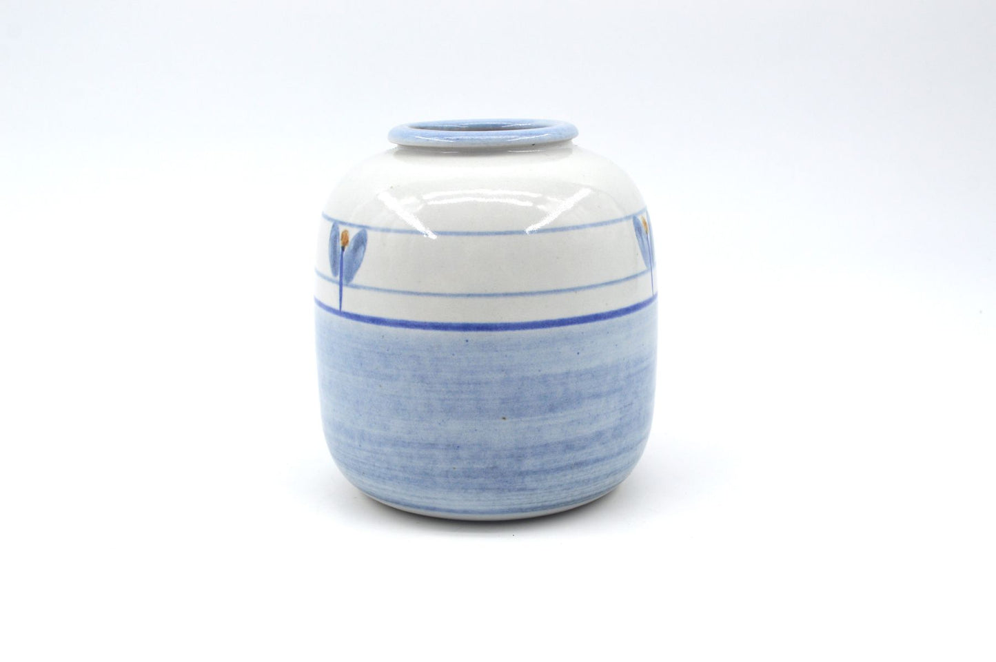 Vintage Einar Paulsen Vase 3740-2 Søholm Stentøj Dänemark Vase 1980s Danish Mid-Century Modern Design original Bornholmer Kunstkeramik