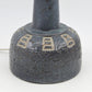 Große brutalistische Sejer Unic Danmark Studiokeramik Lampe - 1960s Mid-Century Fridtjof Sejersen ornamentale dänische Keramiklampe Unikat